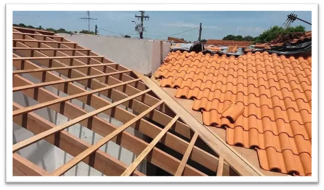 Construção de Telhado